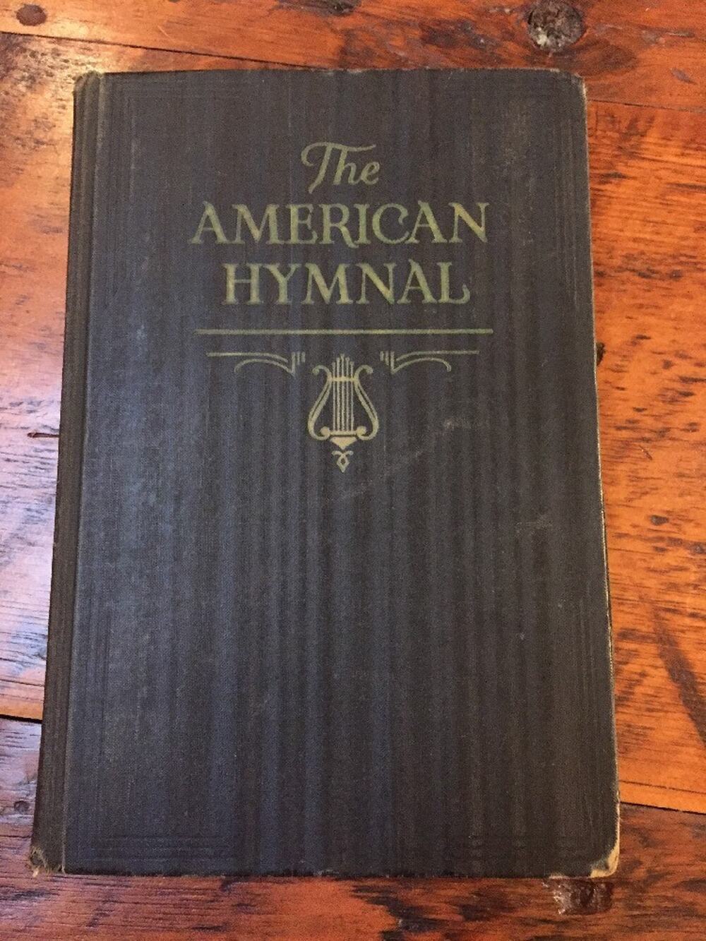 Vtg 1933 American Hymnal Black Hardcover Robert Coleman Christian Gospel Songs